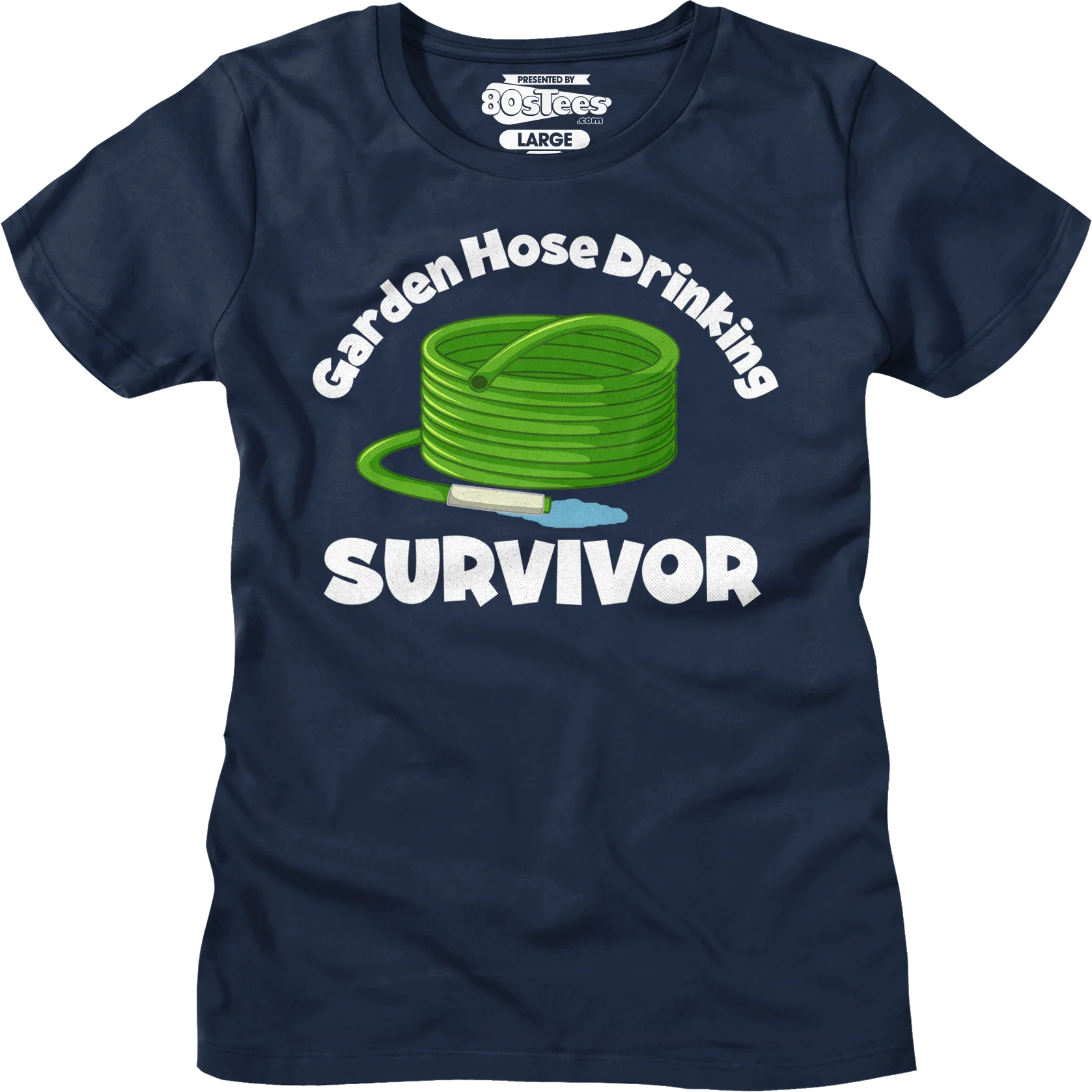 Womens Garden Hose Drinking Survivor Shirt - Image 4