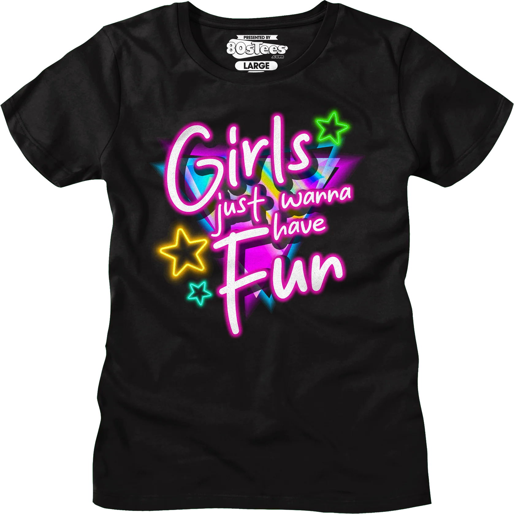 Womens Girls Just Wanna Have Fun Shirt
