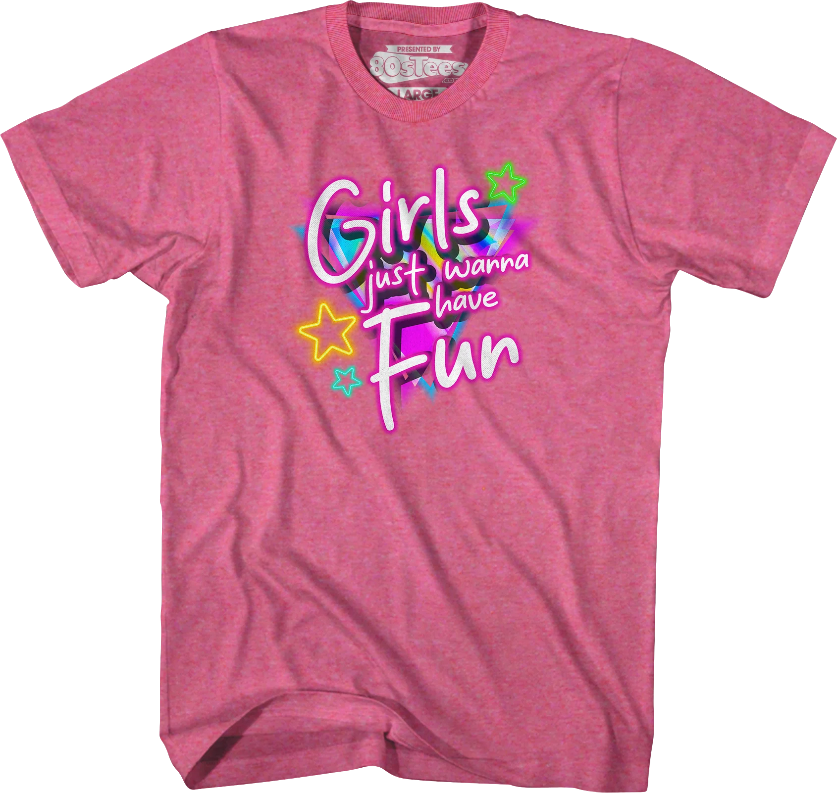 Womens Girls Just Wanna Have Fun Shirt - Image 3