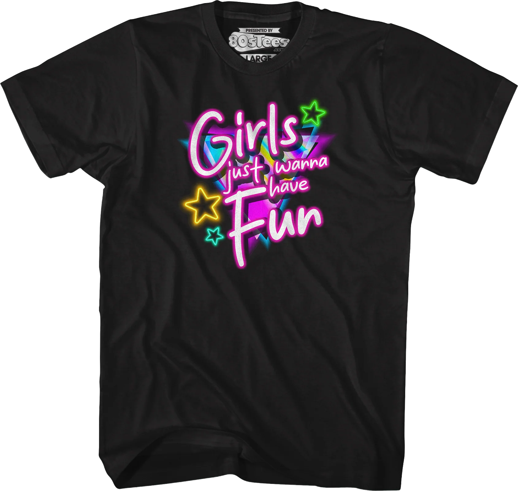 Womens Girls Just Wanna Have Fun Shirt - Image 6