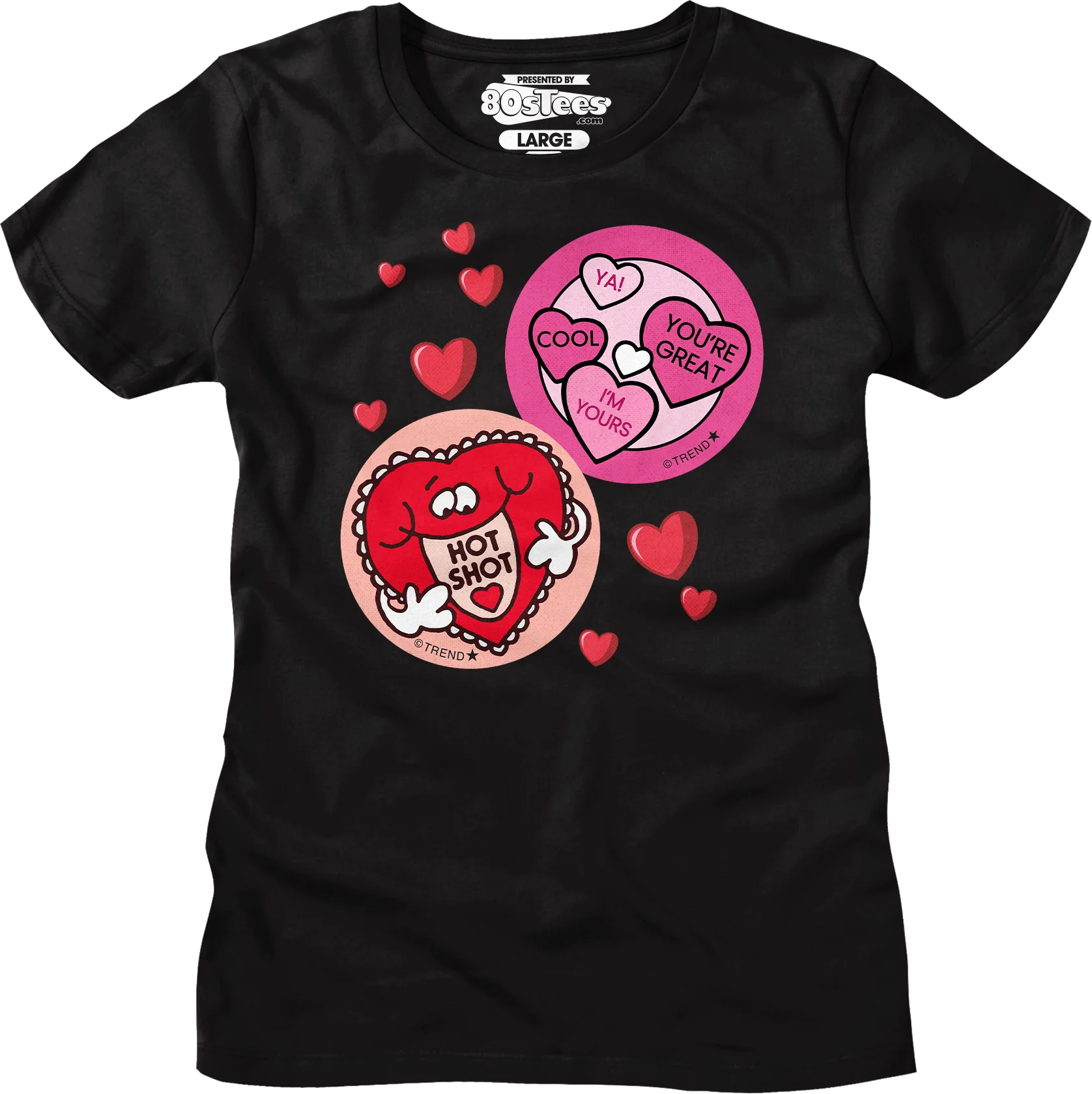 Womens Hot Shot Valentine Scratch N Sniff Shirt
