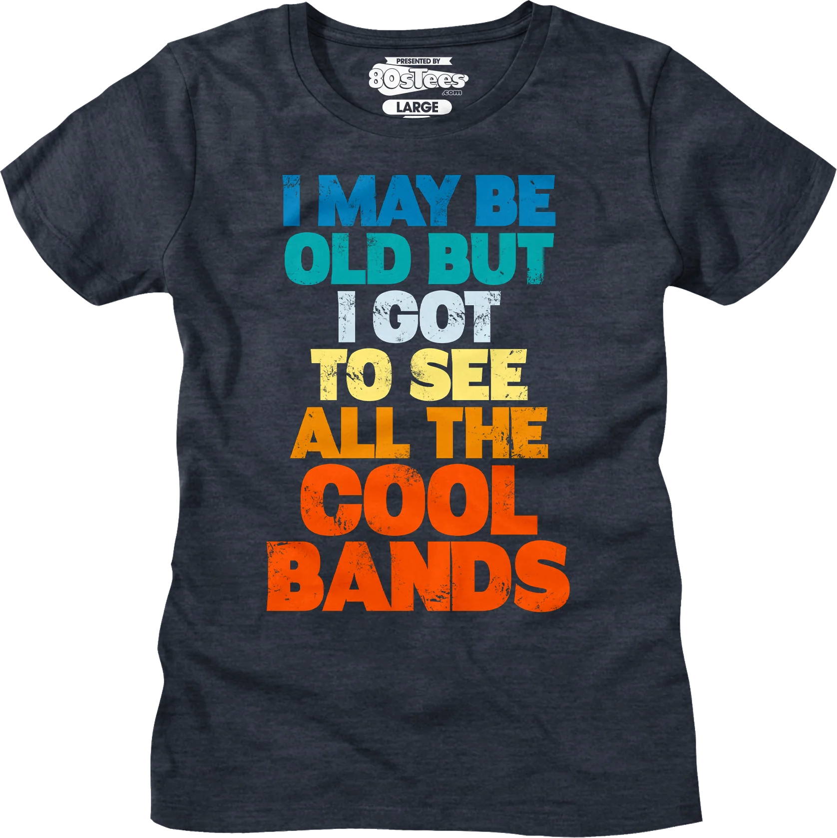 Womens I Got To See All The Cool Bands Shirt - Image 3