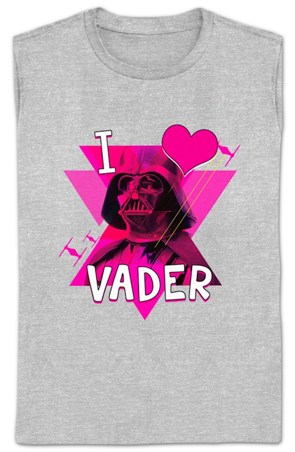 Womens I Love Darth Vader Star Wars Shirt - Image 2
