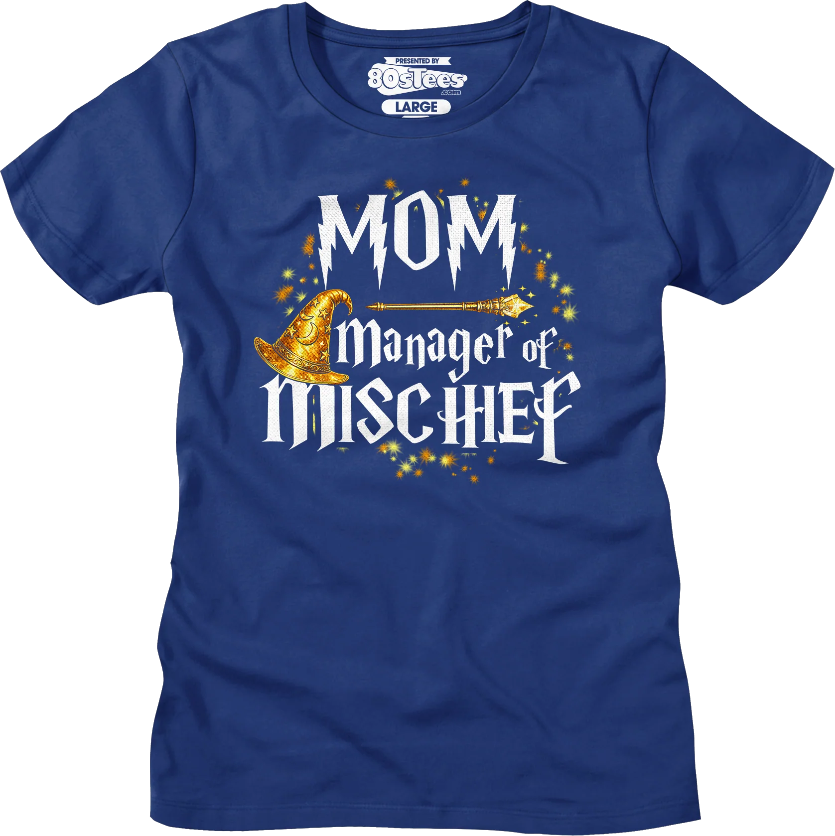 Womens Mom Manager of Mischief Shirt - Image 3