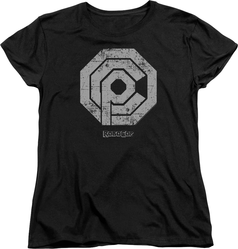 Womens Omni Consumer Products Logo Robocop Shirt