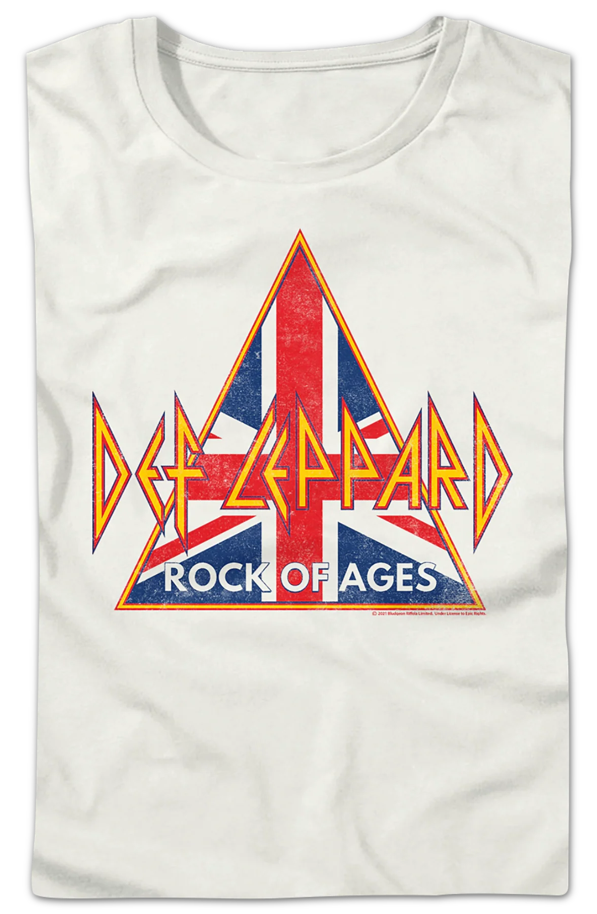 Womens Rock Of Ages Def Leppard Shirt - Image 2