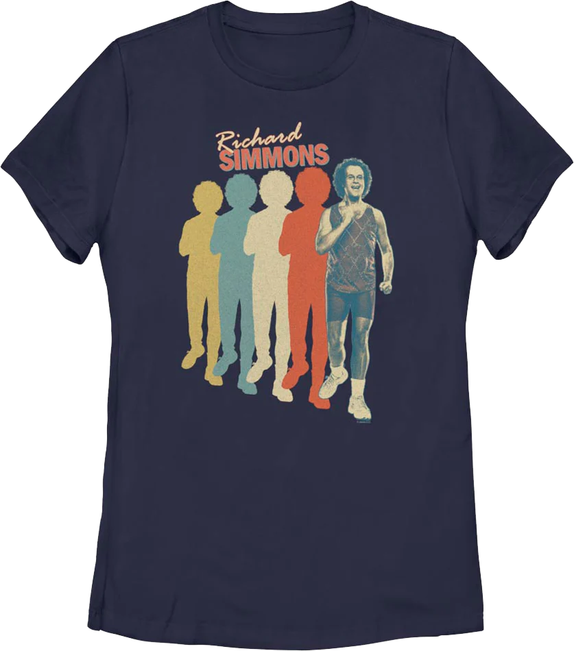 Womens Silhouettes Richard Simmons Shirt