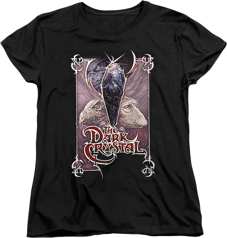 Womens Skeksis and UrZah Poster Dark Crystal Shirt