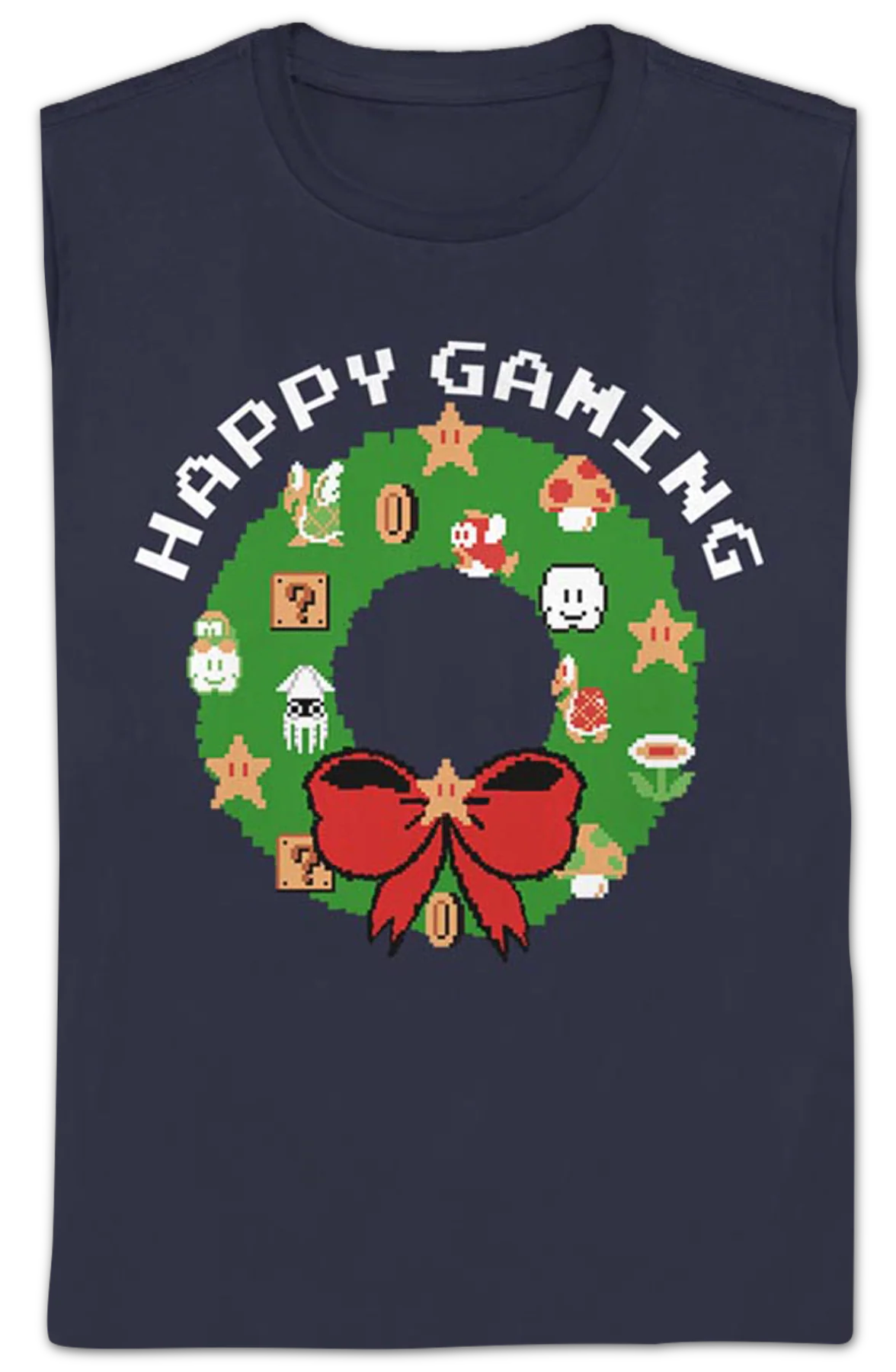Womens Super Mario Bros. Happy Gaming Nintendo Shirt - Image 2