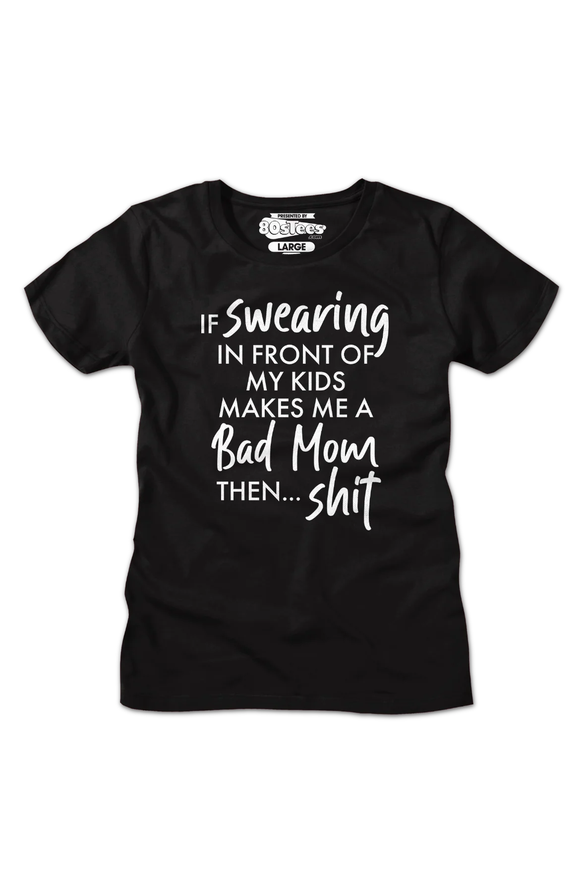 Womens Swearing In Front Of My Kids Shirt - Image 2
