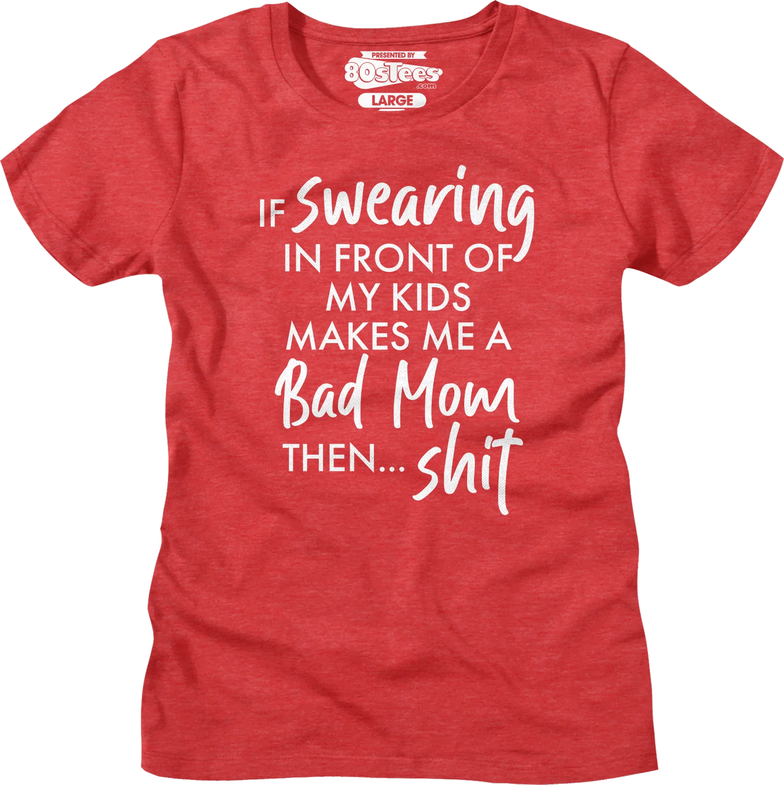 Womens Swearing In Front Of My Kids Shirt - Image 5