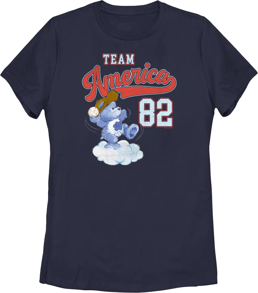 Womens Team America Care Bears Shirt
