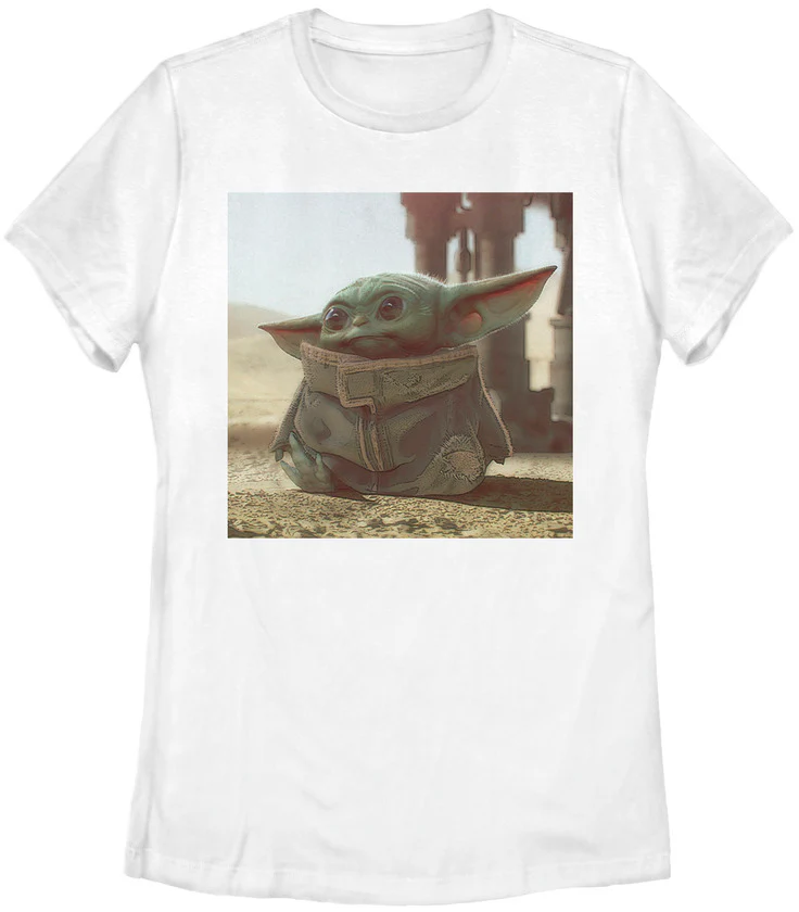 Womens The Child Picture Star Wars The Mandalorian Shirt