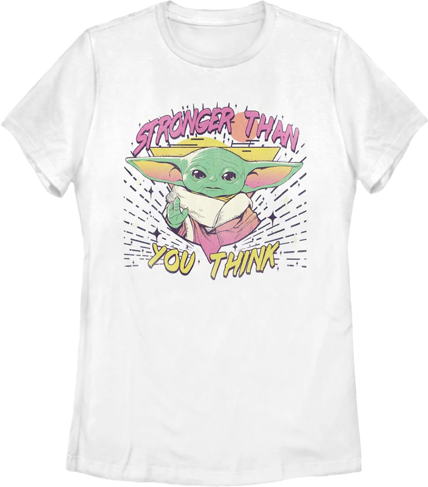 Womens The Child Stronger The Mandalorian Star Wars Shirt