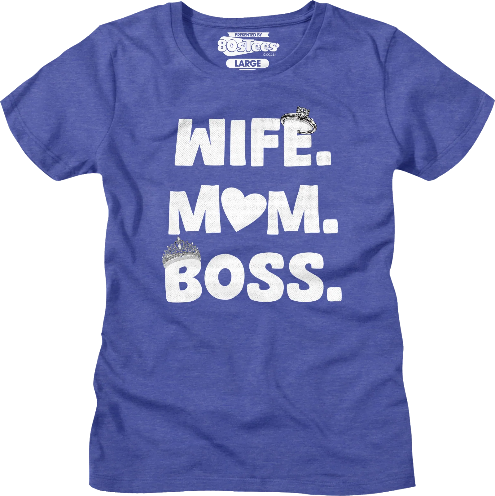 Womens Wife Mom Boss Shirt - Image 3