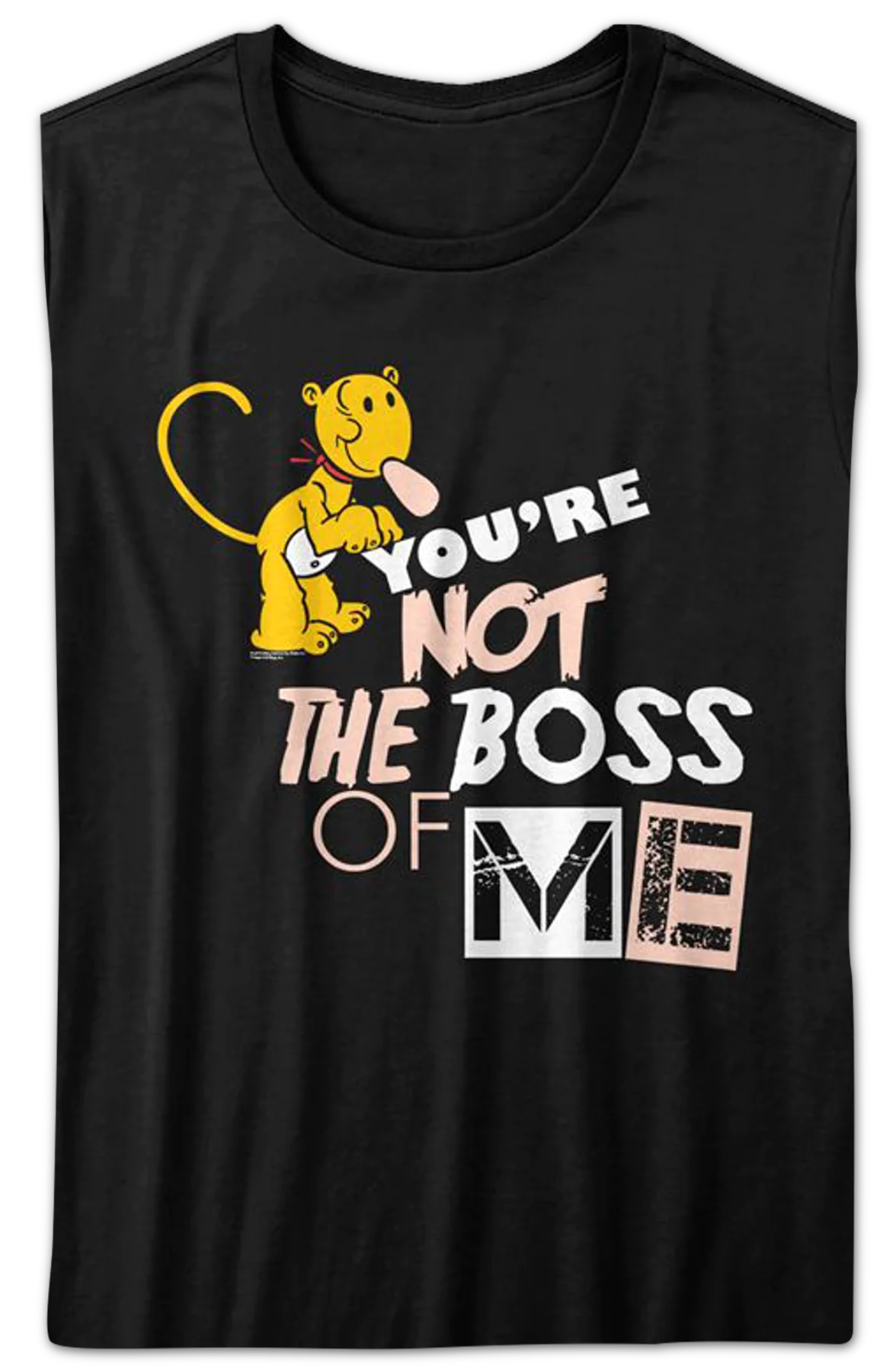 Womens You're Not The Boss Of Me Popeye Shirt - Image 2