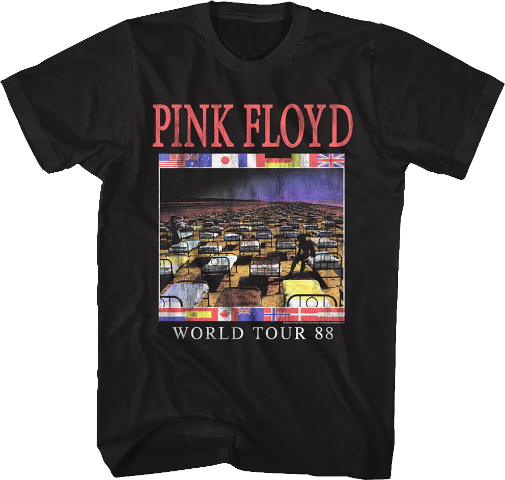 World Tour 88 Pink Floyd T-Shirt