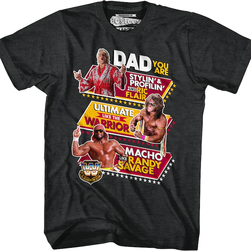 WWE Wrestling Legends Father's Day Shirt