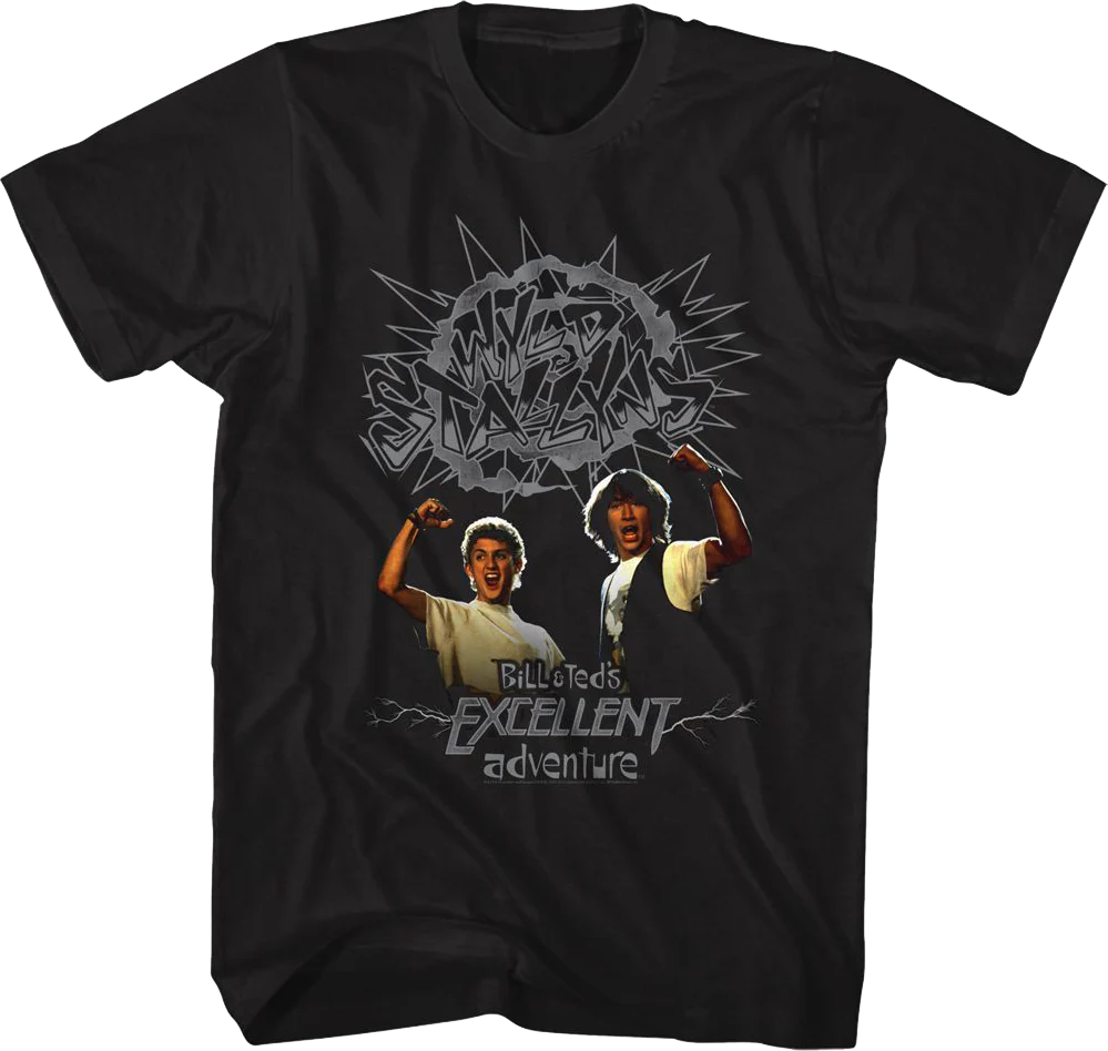 Wyld Stallyns Fist Pumps Bill & Ted's Excellent Adventure T-Shirt