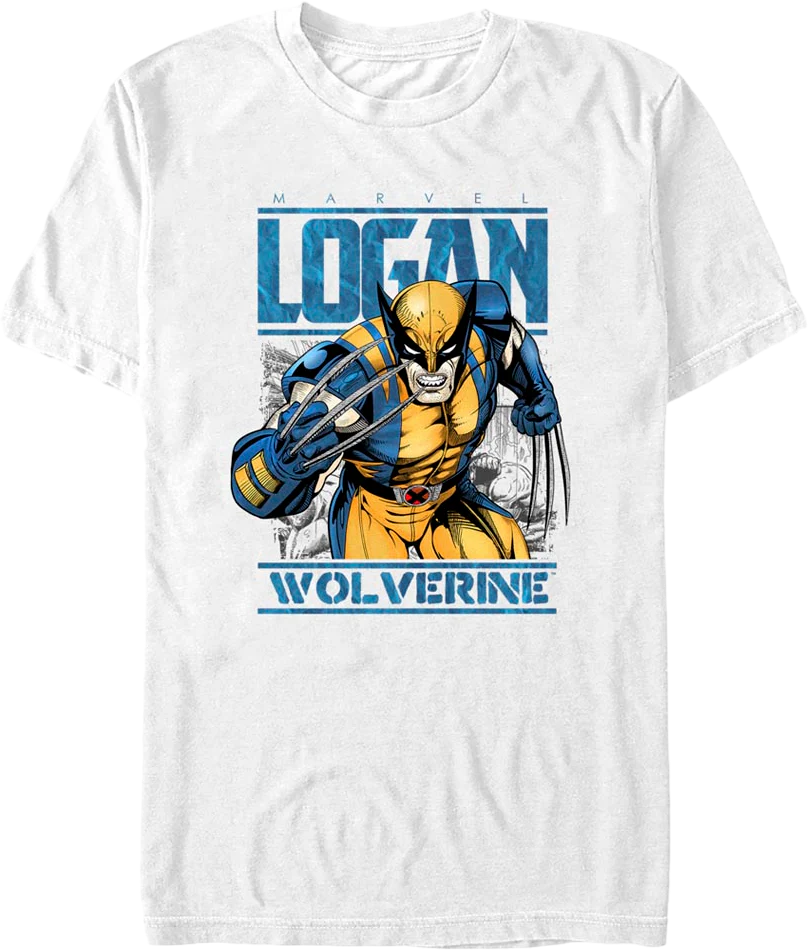 X-Men Logan Wolverine Marvel Comics T-Shirt