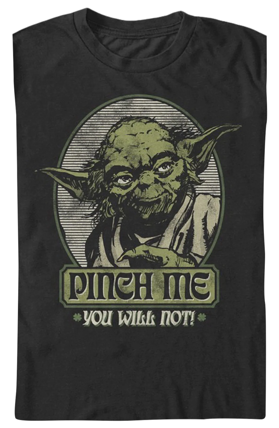Yoda Pinch Me You Will Not Star Wars Shirt - Image 2