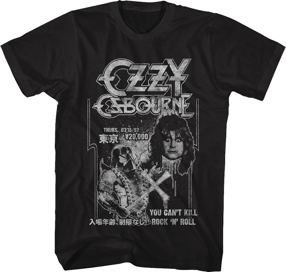 You Can't Kill Rock 'N' Roll Ozzy Osbourne T-Shirt