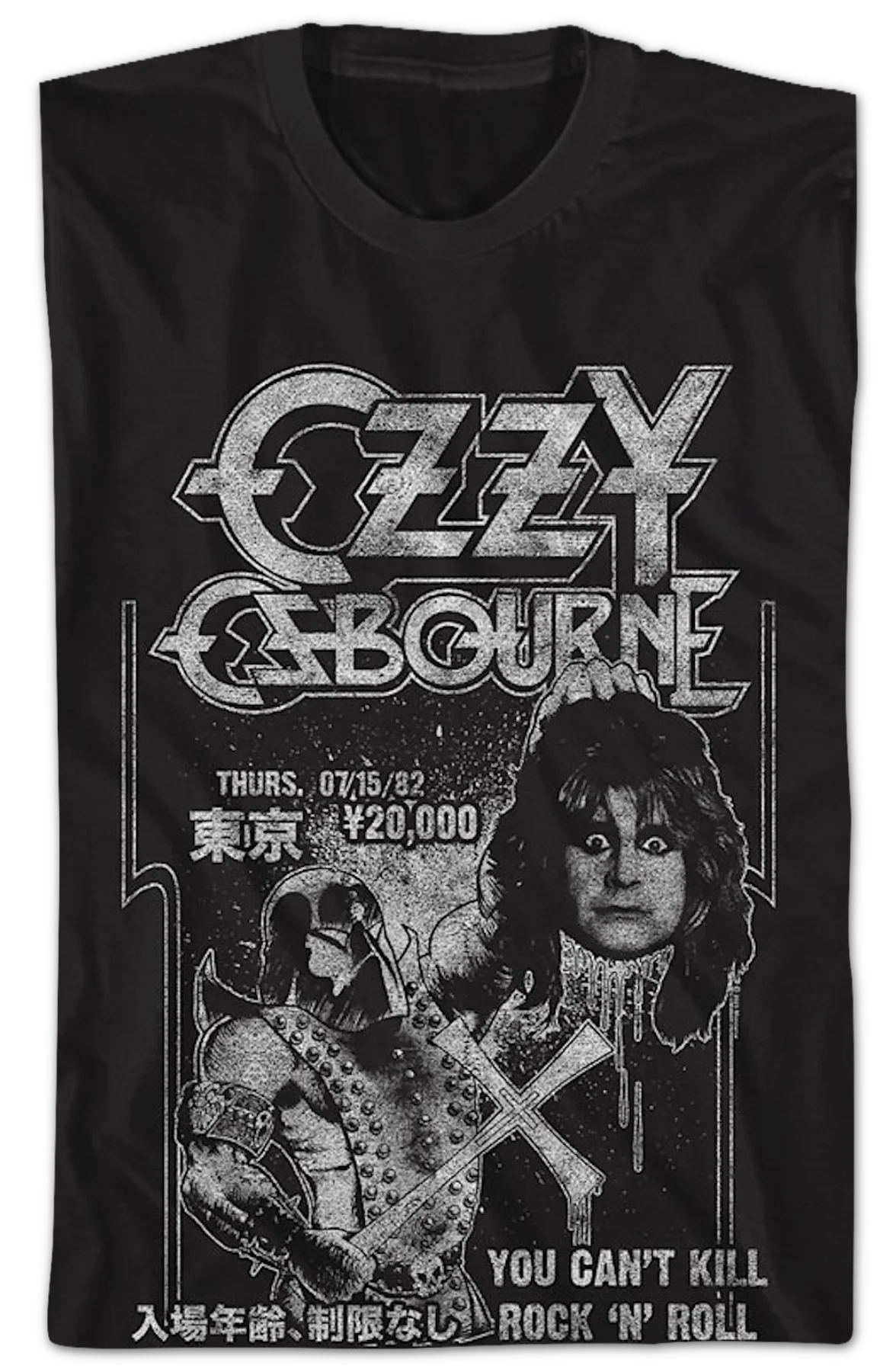 You Can't Kill Rock 'N' Roll Ozzy Osbourne T-Shirt - Image 2