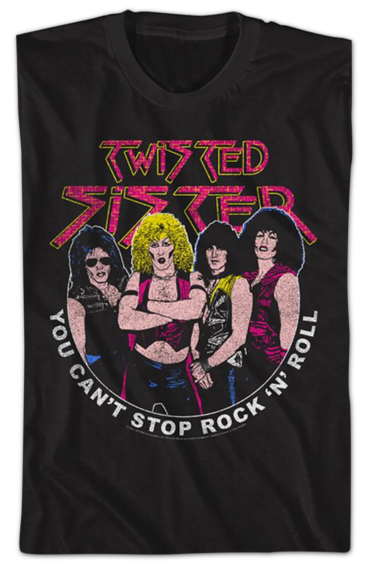 You Can't Stop Rock 'N' Roll Twisted Sister T-Shirt - Image 2