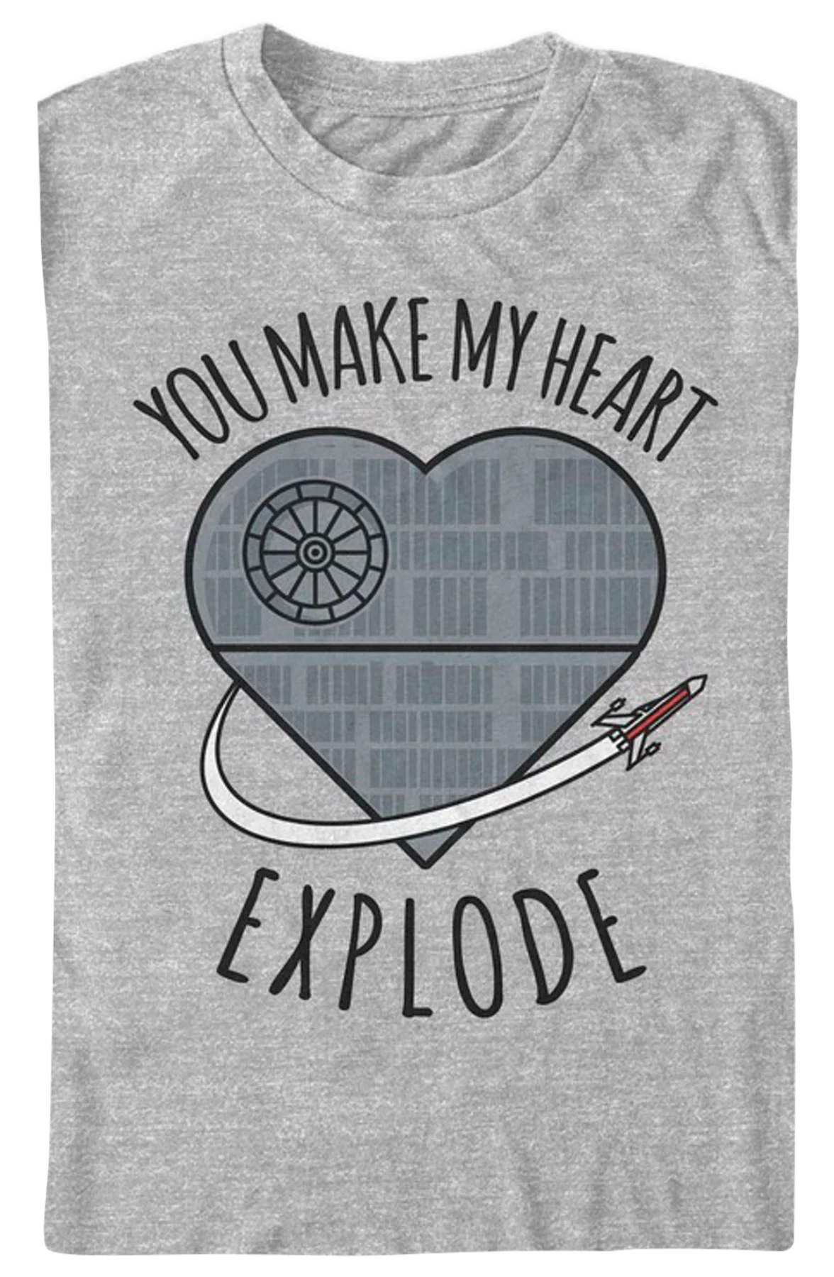 You Make My Heart Explode Star Wars T-Shirt - Image 2