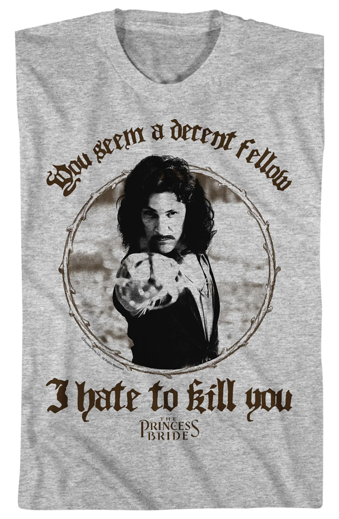 You Seem A Decent Fellow Princess Bride T-Shirt - Image 2
