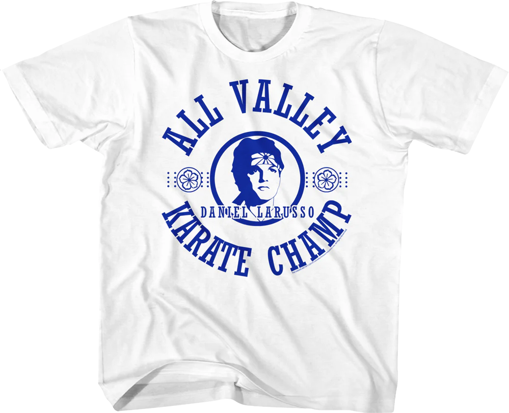 Youth All Valley Champ Karate Kid Shirt