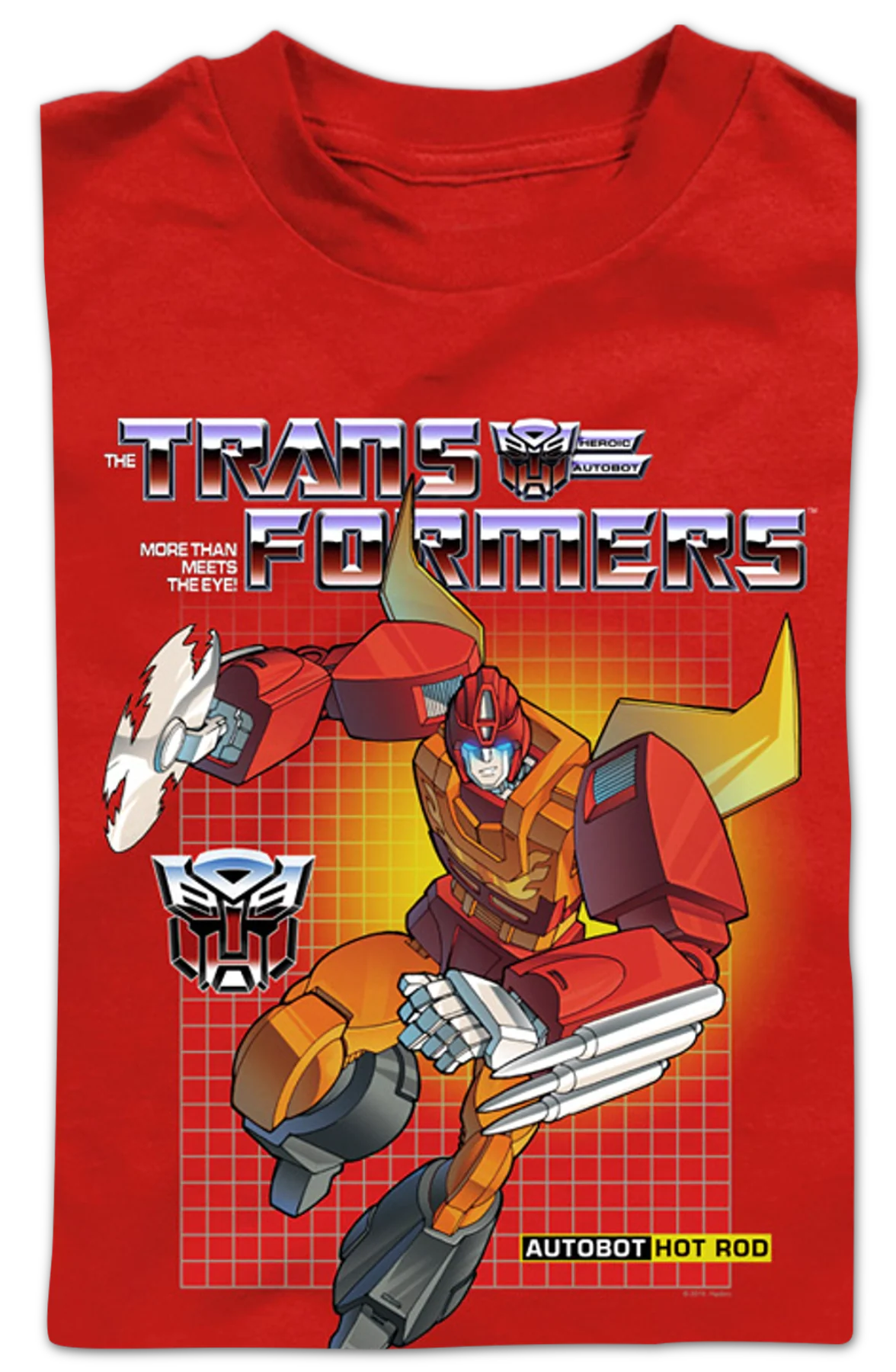 Youth Autobot Hot Rod Transformers Shirt - Image 2