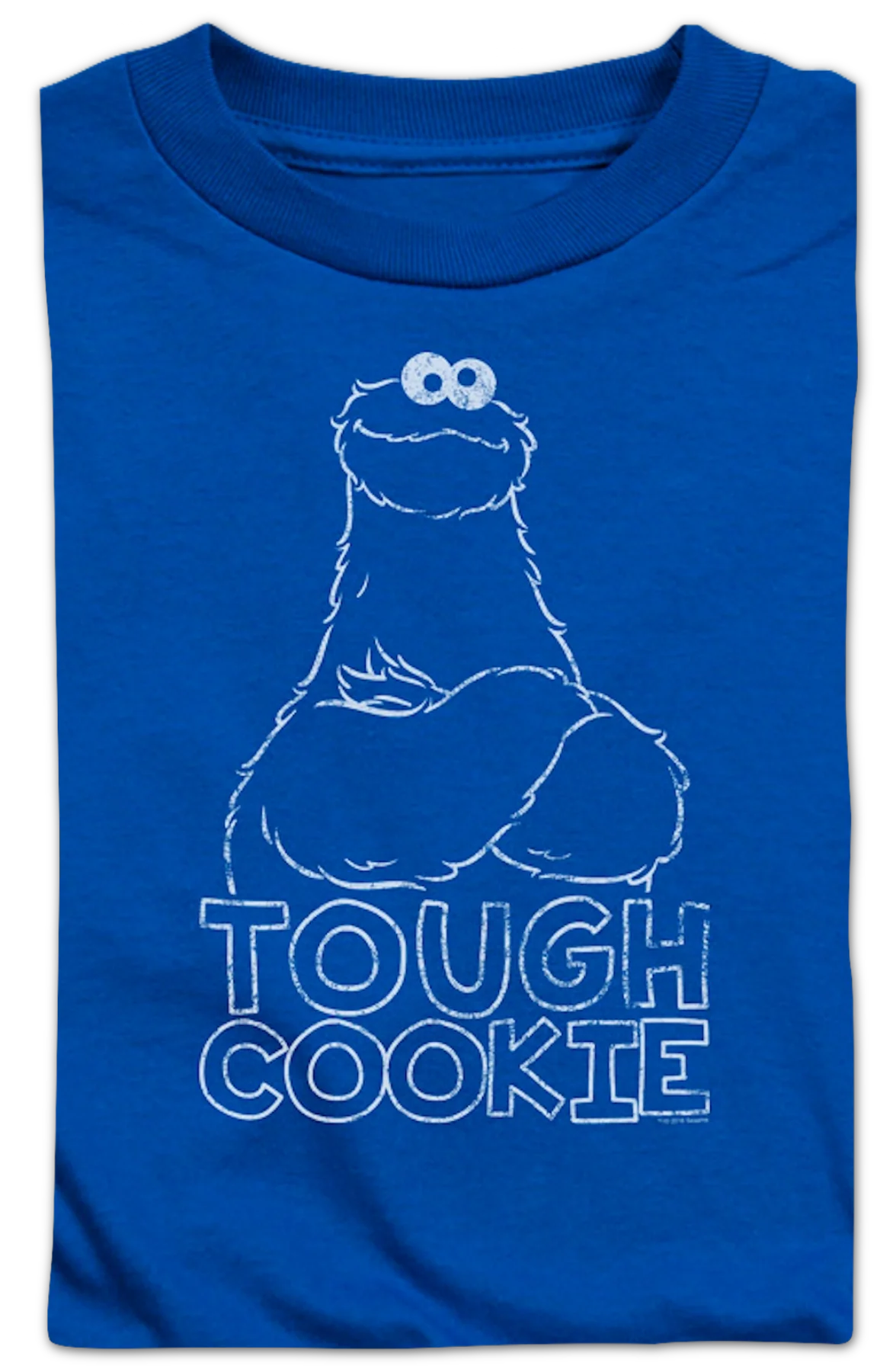 Youth Cookie Monster Tough Cookie Sesame Street Shirt - Image 2