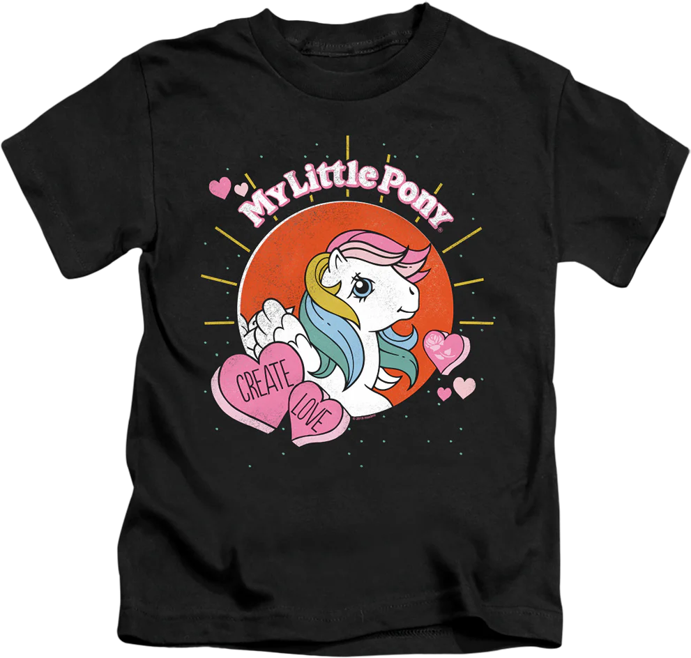 Youth Create Love My Little Pony Shirt