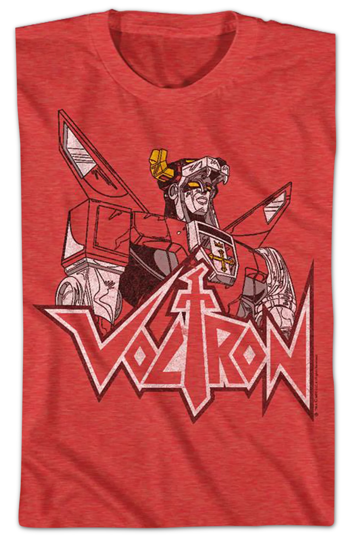 Youth Distressed Defender of the Universe Voltron Shirt - Image 2