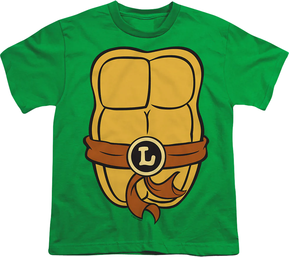 Youth Leonardo Teenage Mutant Ninja Turtles Costume Shirt