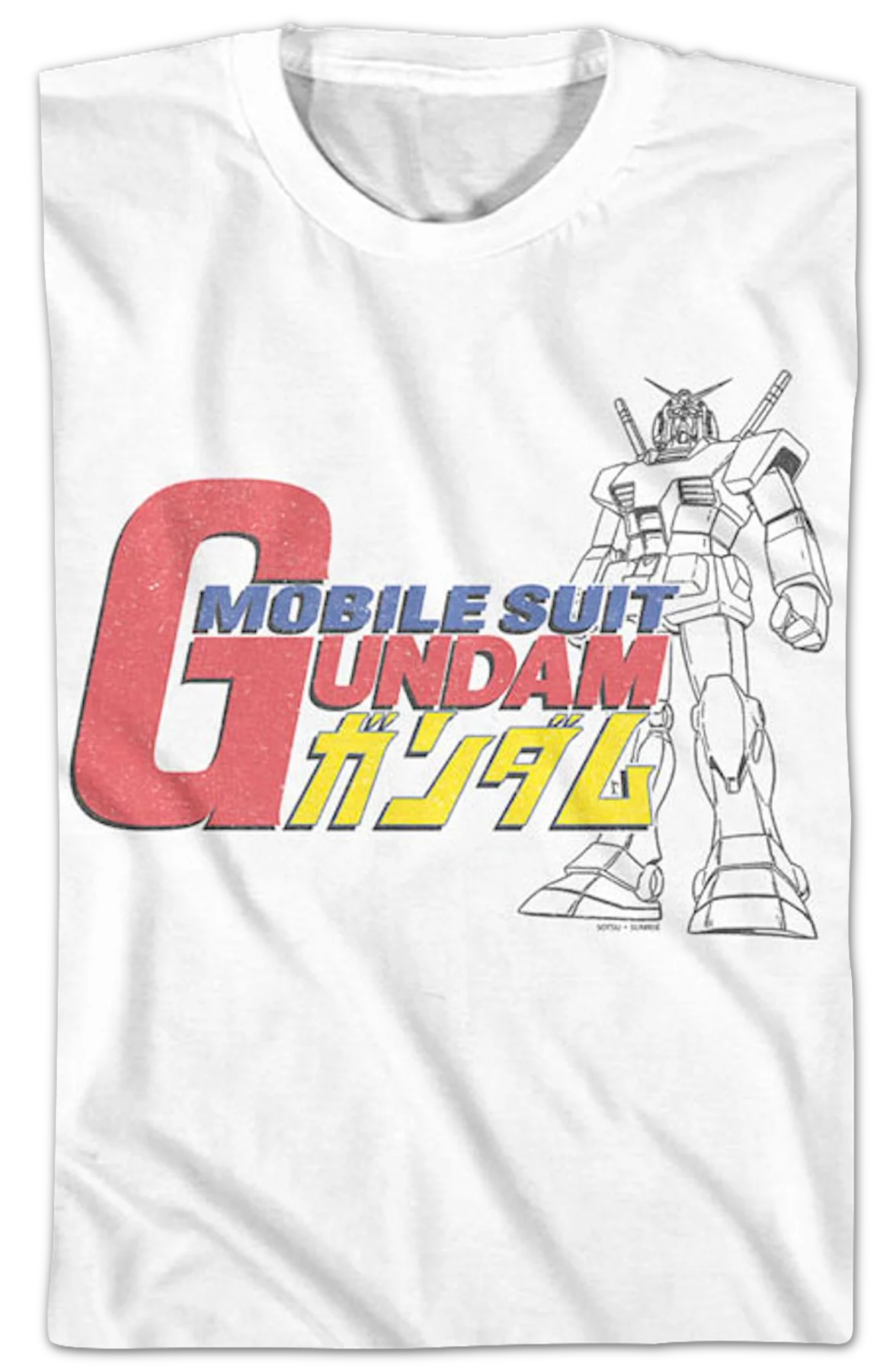 Youth RX-78-2 Sketch Gundam Shirt - Image 2