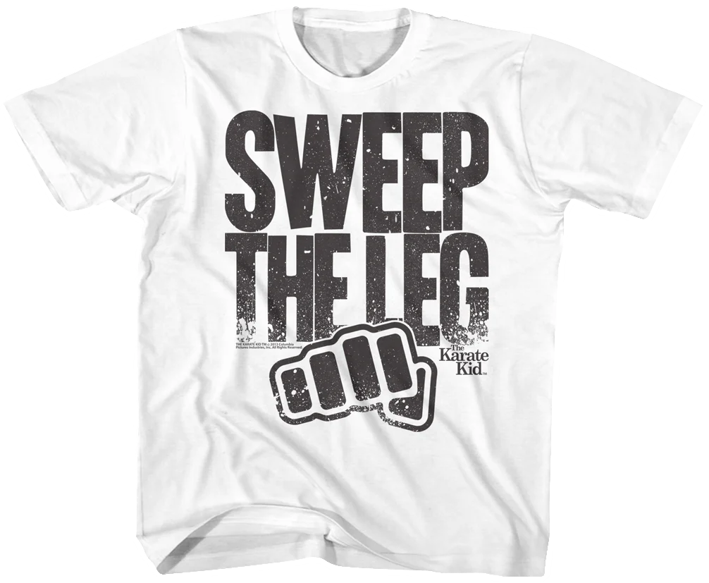 Youth Sweep The Leg Karate Kid Shirt