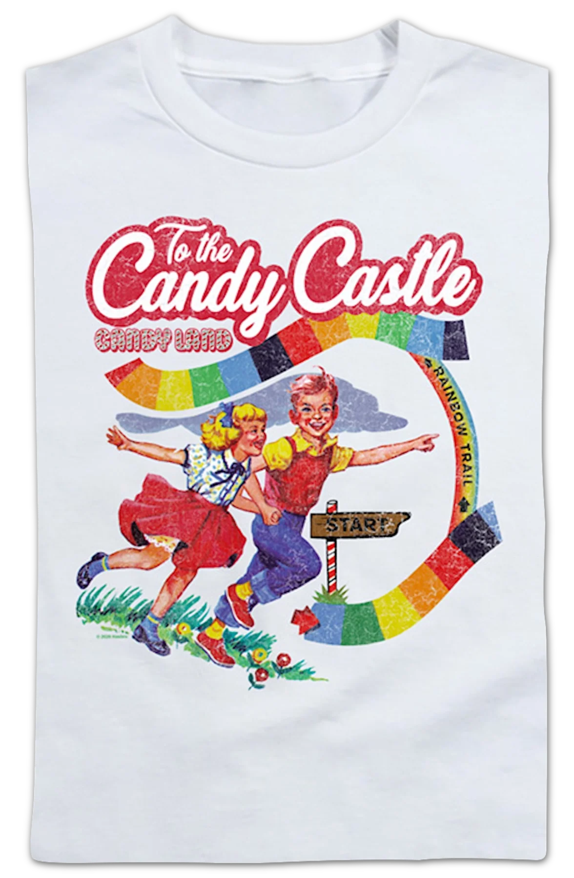 Youth To The Candy Castle Candy Land Shirt - Image 2