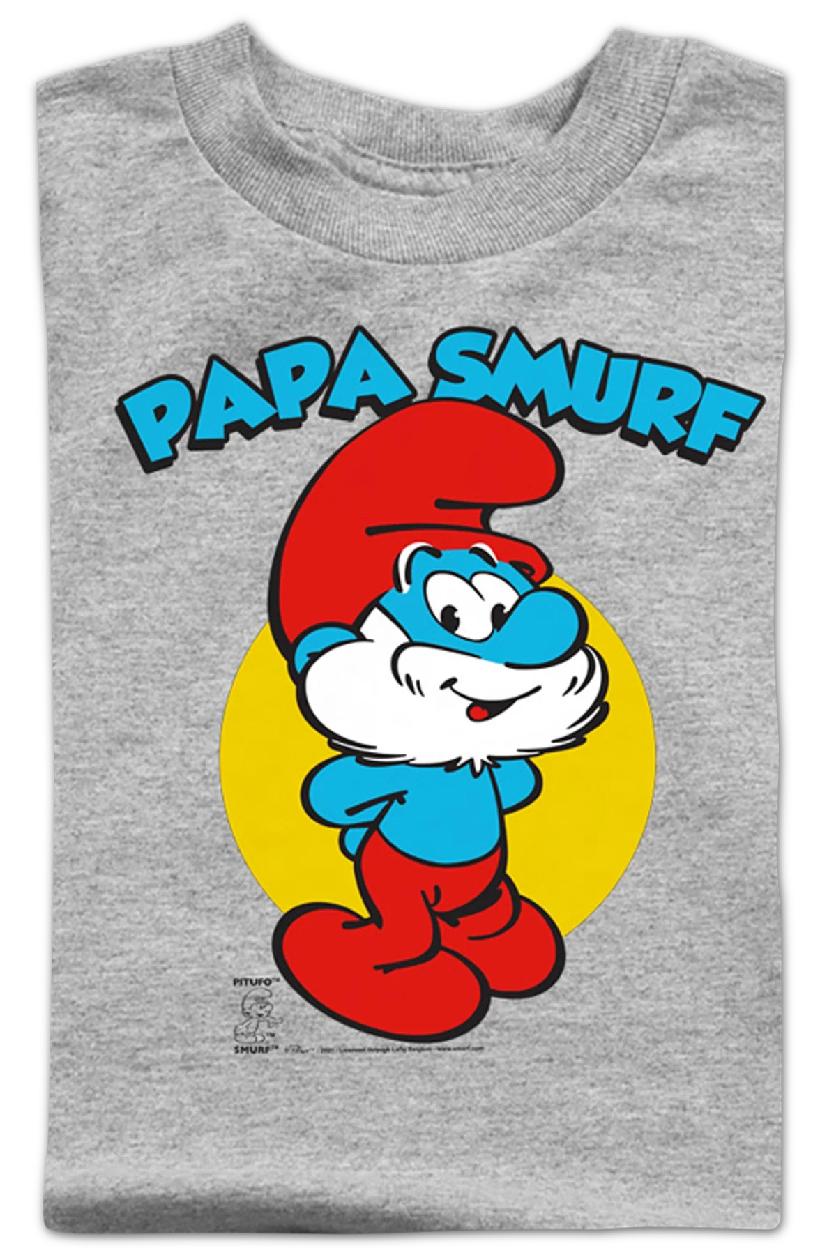 Youth Vintage Papa Smurf Shirt - Image 2